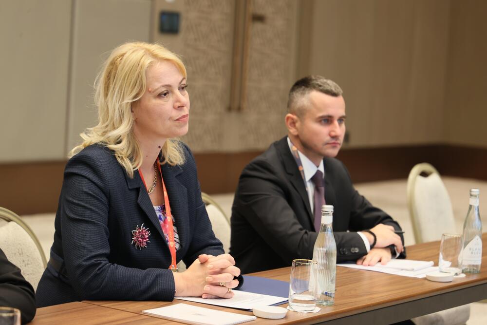 <p>Predsjednica Skupštine Danijela Đurović zahvalila se Sloveniji na solidarnosti i pruženoj pomoći tokom pandemije koronavirusa</p>