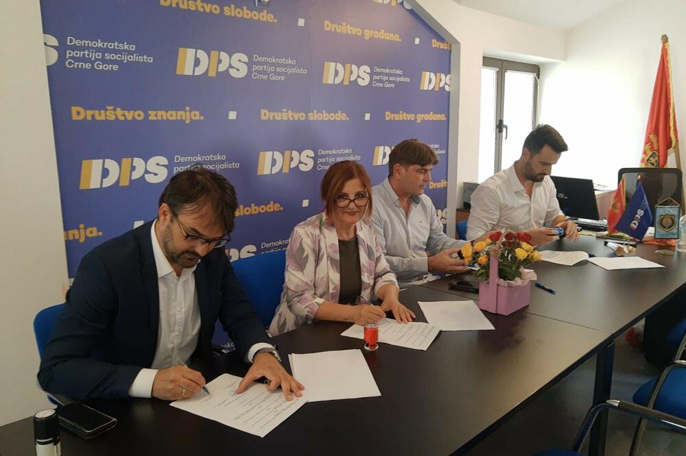 Sa potpisivanja sporazuma, Foto: DPS