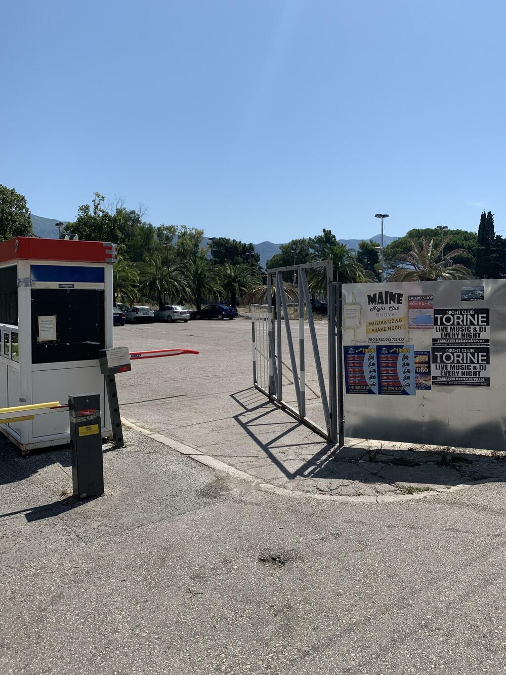 Parcela na kojoj je planirana gradnja hotela