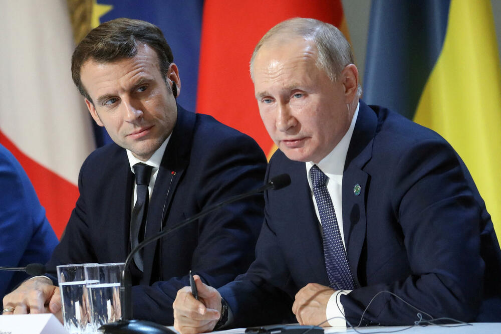 Makron i Putin 2019. godine, Foto: Reuters