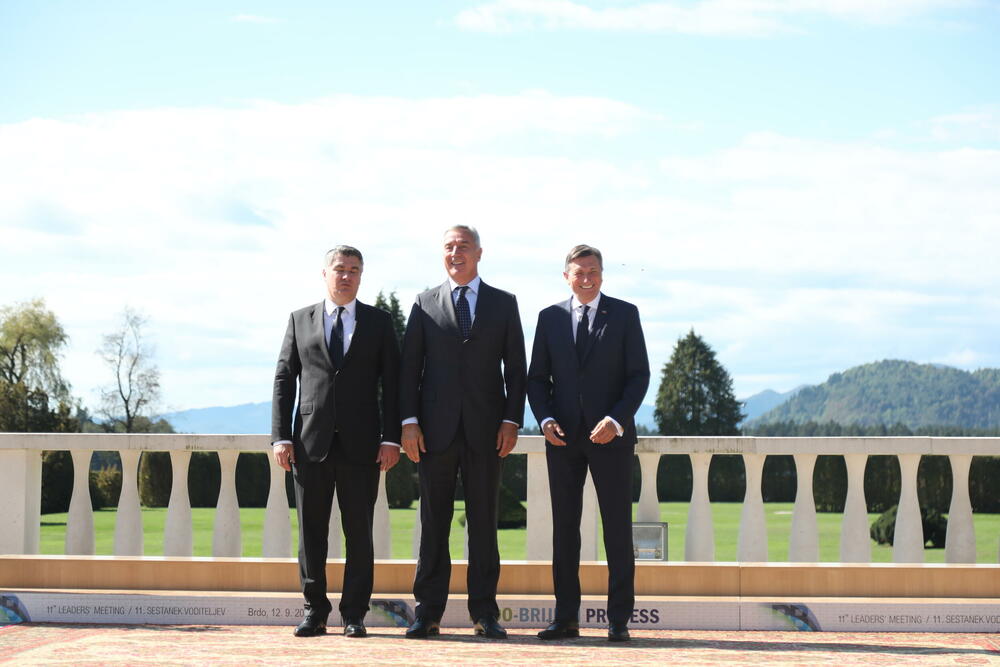 Milanović, Đukanović i Pahor