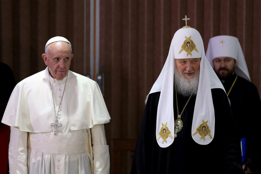 Franjo i Kiril nakon sastanka u Havani 2016. godine, Foto: Rojters