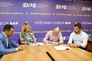 DPS i LP u Baru potpisali koalicioni sporazum