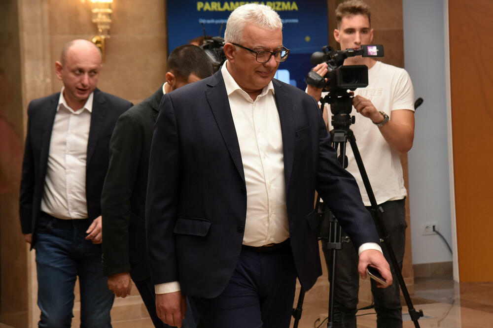 Stara saznanja, nove prilike: Lideri DF-a u Skupštini Crne Gore, Foto: BORIS PEJOVIC