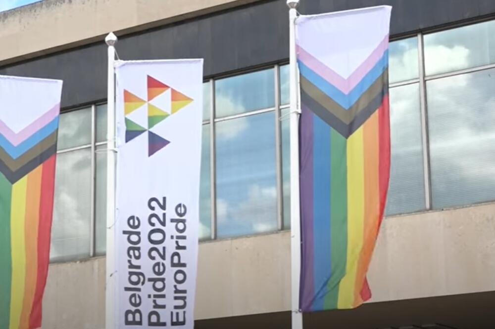 Detalj sa otvaranja Europrajda, Foto: Screenshot/Youtube