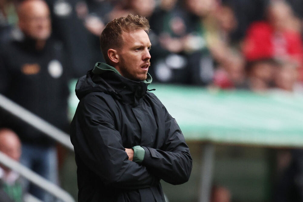 Nagelsman na meču sa Augsburgom, Foto: Reuters