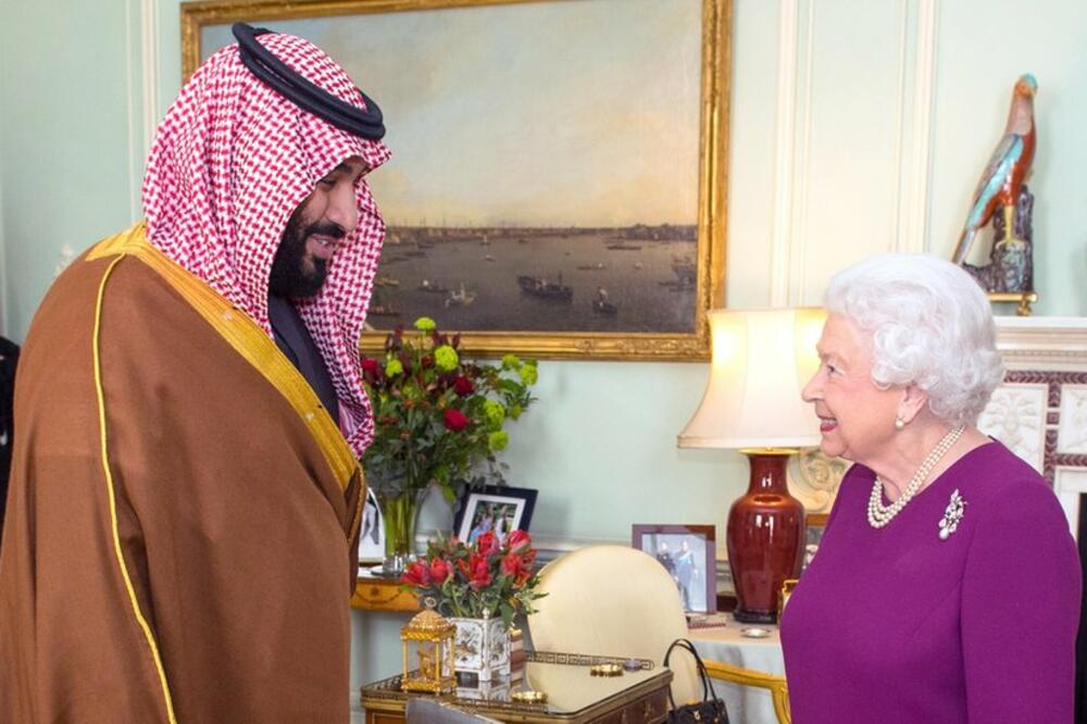 Muhamed Bin Salman i kraljica Elizabeta II, Foto: Getty Images