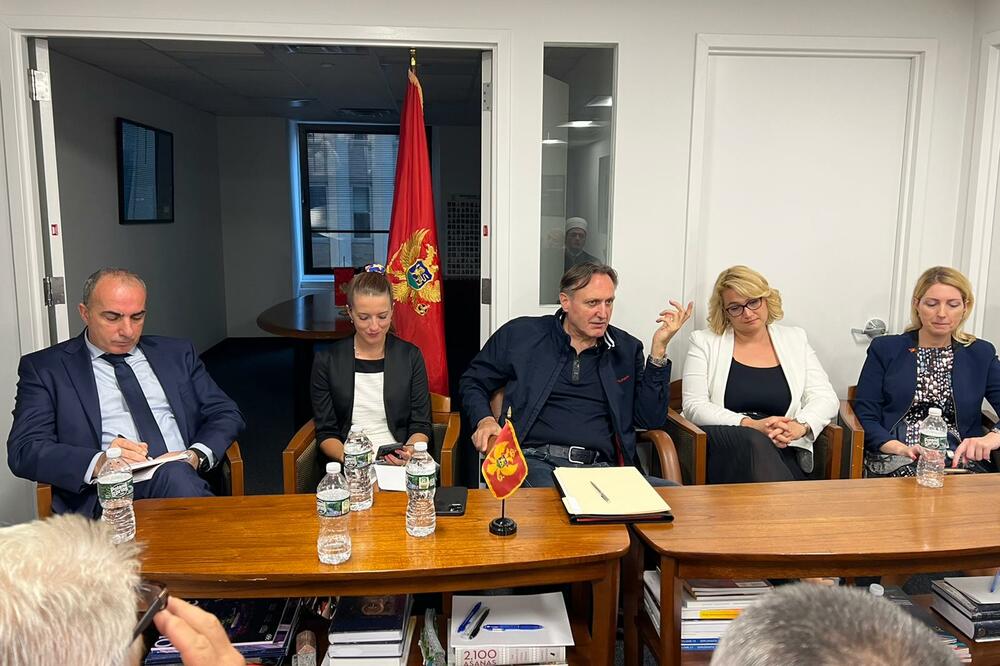 Krivokapić sa predstavnicima dijaspore, Foto: MVP