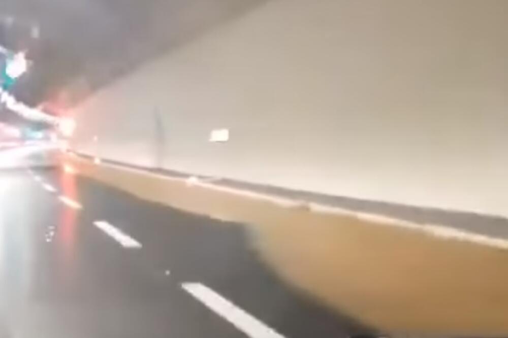 Bujica u tunelu, Foto: Screenshot