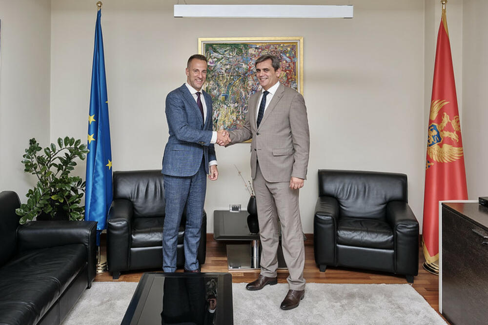 Zakonjšek i Ibrahimović, Foto: Ministarstvo kapitalnih investicija
