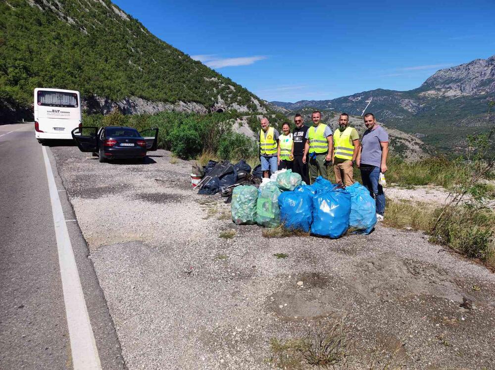 <p>Za cilj je, kako se navodi, imala uklanjanje otpada duž cijelog putnog pravca Danilovgrad, Nikšić, Šavnik i Žabljak</p>