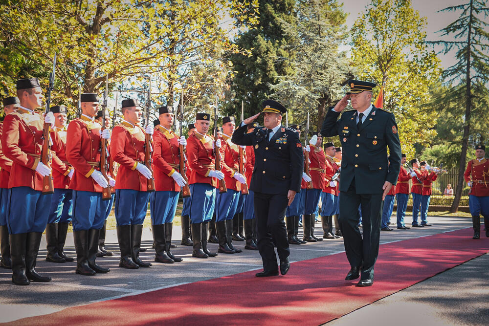 <p>Sastanak sa general-majorom Sjeverne Makedonij Vaskom Gjurčinovski</p>
