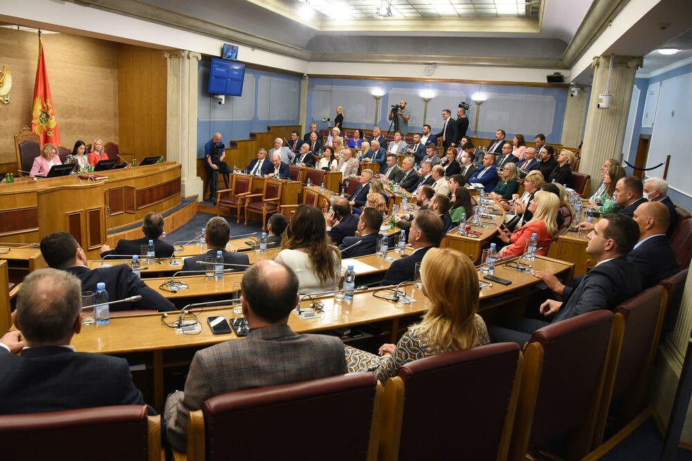 Sjednica o predlogu rebalansa 28. septembra: iz parlamenta, Foto: Luka Zekovic