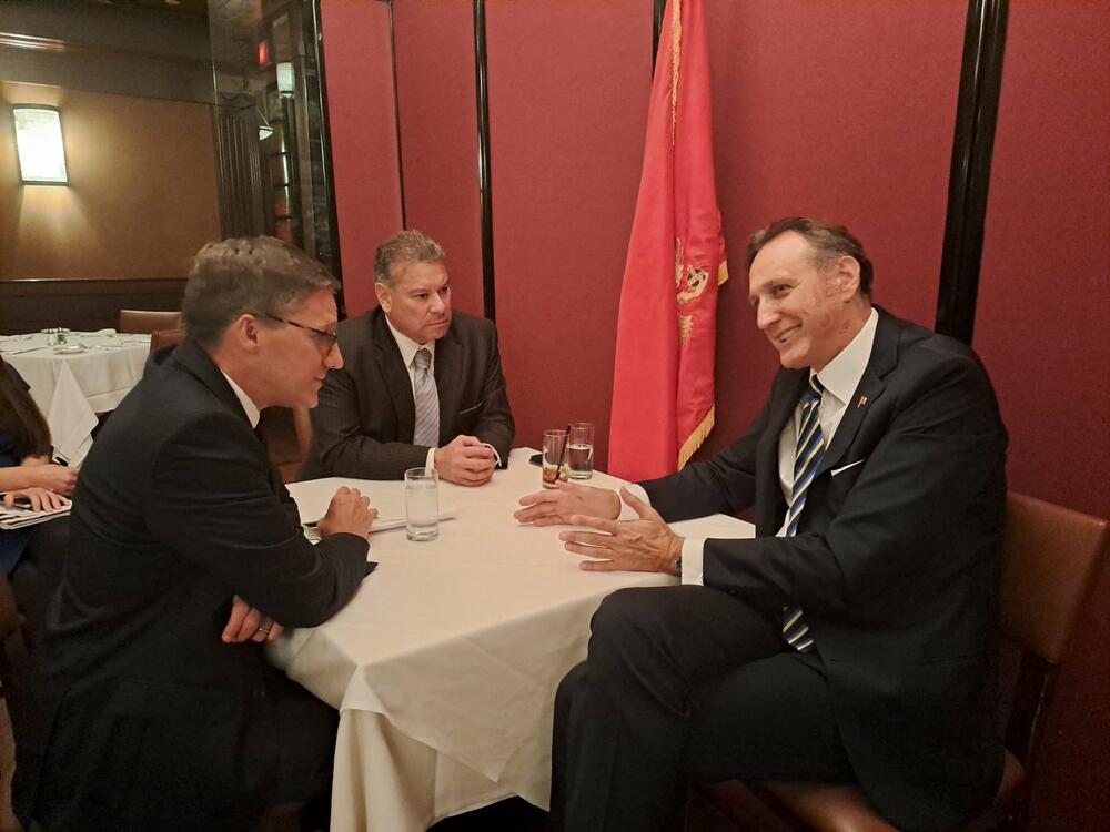 Krivokapić sa Šoletom i Eskobarom