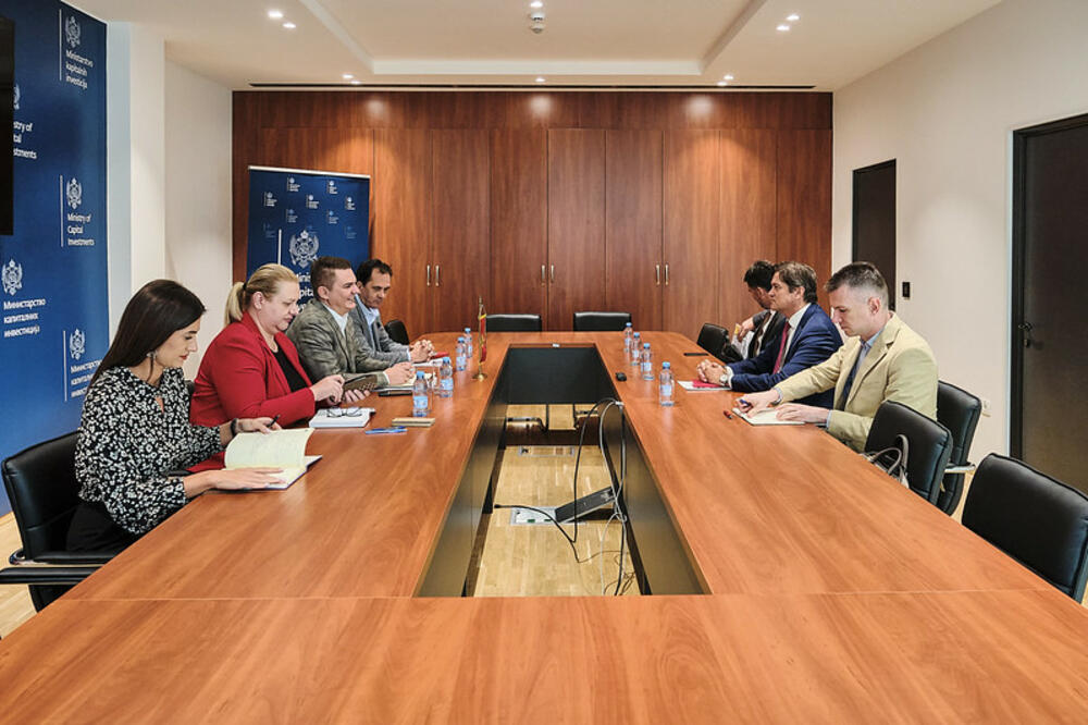 Sa sastanka Šahmanovića i Šeldona, Foto: Ministarstvo kapitalnih investicija