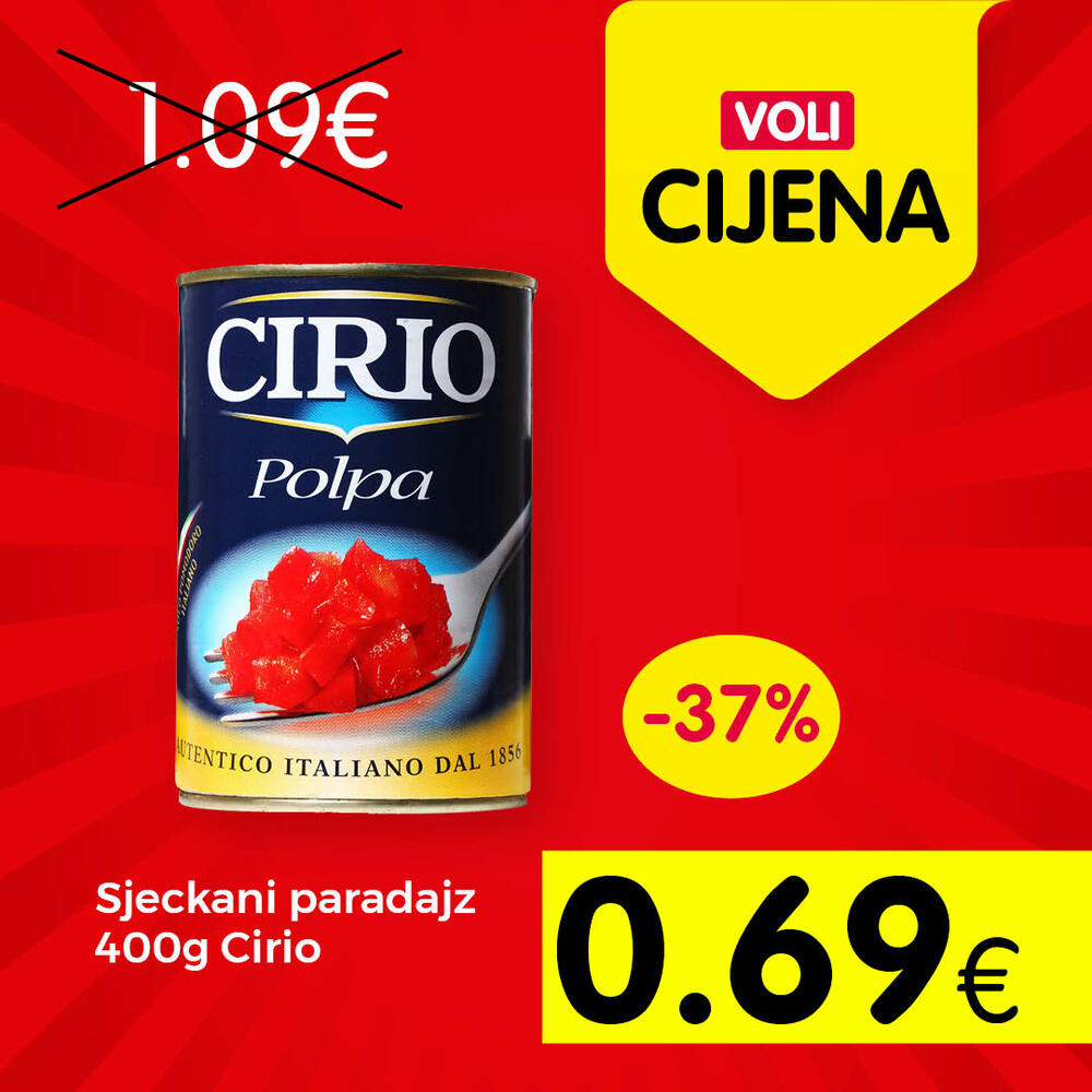 <p>Kada vodite brigu o kućnom budžetu kupujete po najnižim cijenama na tržištu, po Voli cijenama.</p>