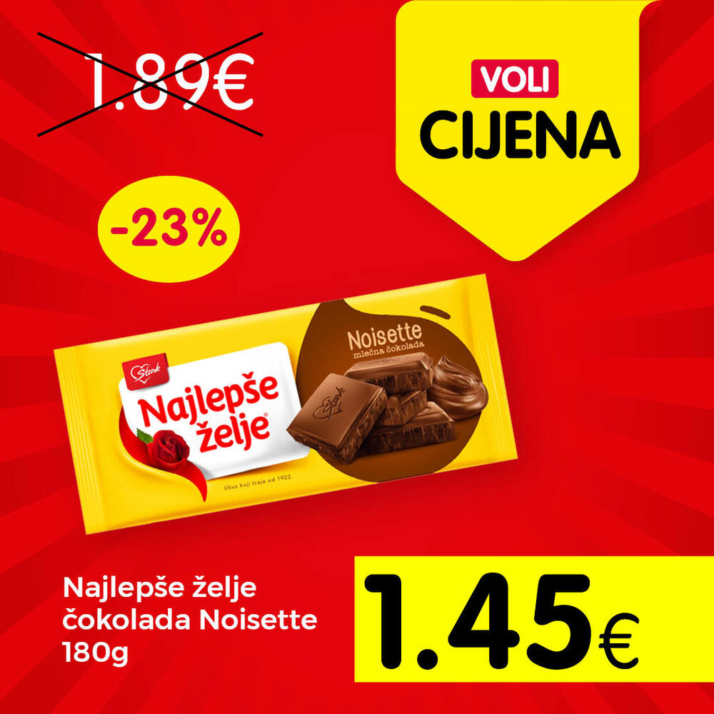 <p>Kada vodite brigu o kućnom budžetu kupujete po najnižim cijenama na tržištu, po Voli cijenama.</p>