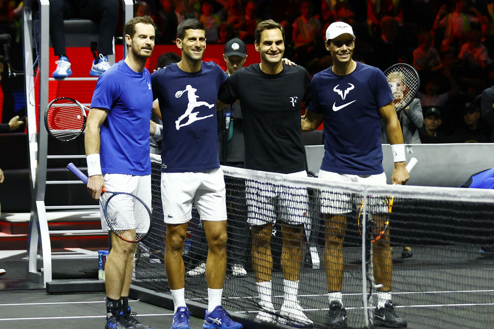 Marej, Đoković, Federer i Nadal, Foto: Reuters
