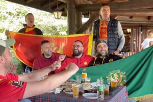 Crnogorski navijači došli na "burek sa sirom": Potrebno je tako...