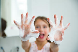Six rules of personal hygiene for children