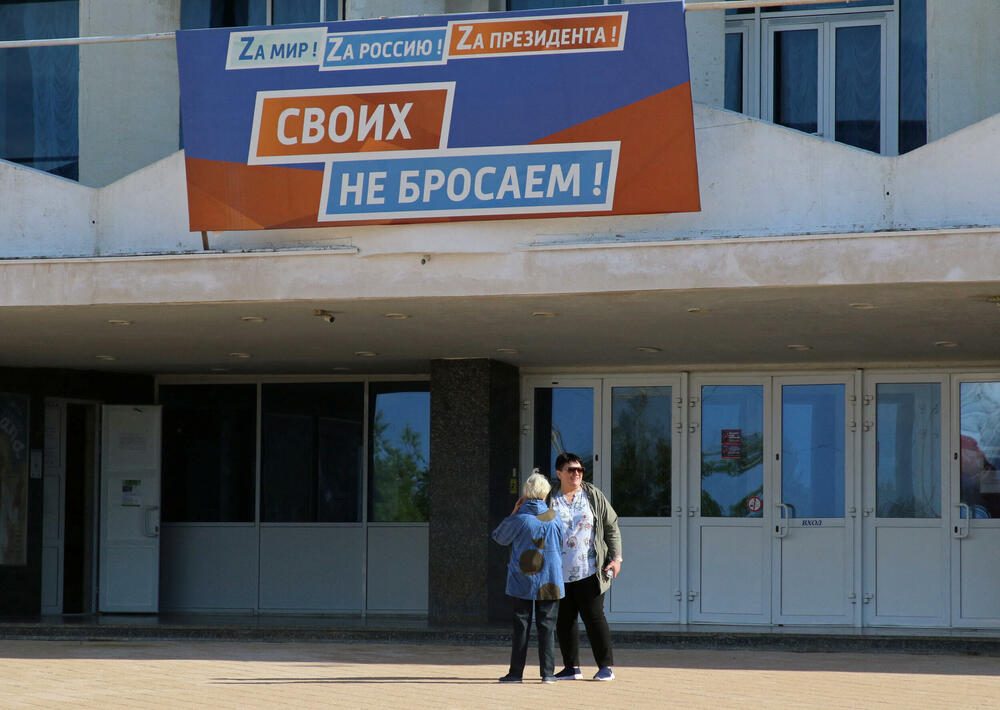 Biračko mjesto u Sevastopolju