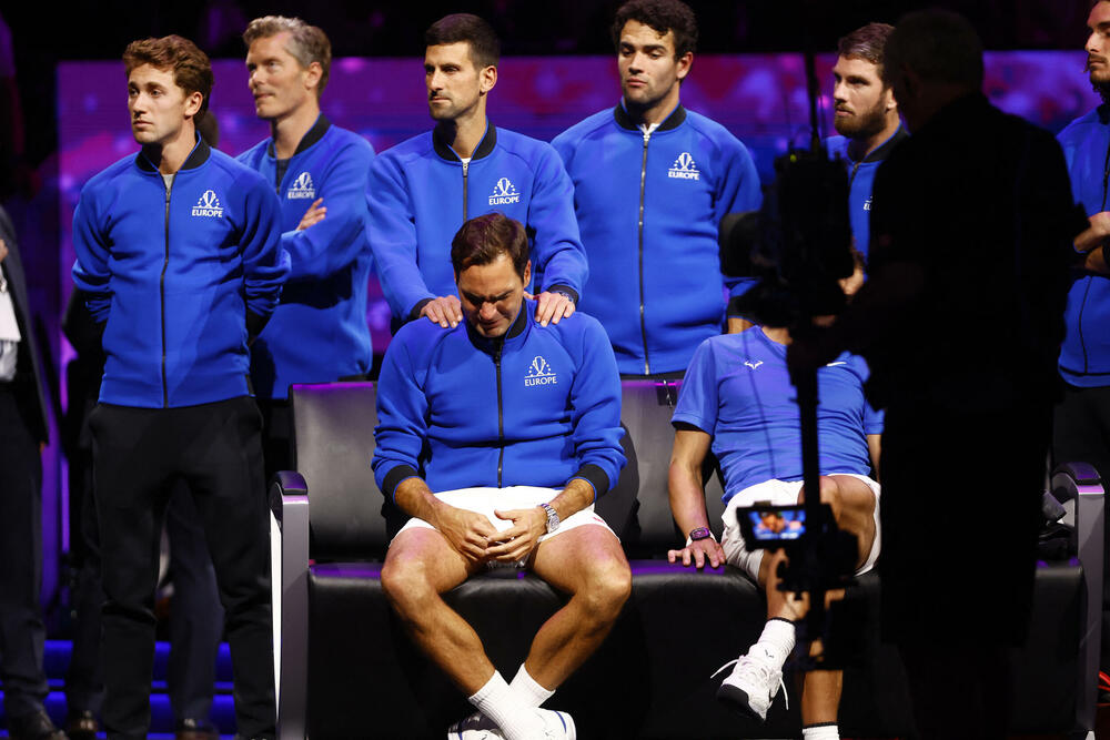 <p>Rodžer Federer sinoć je odigrao posljednji meč u karijeri - oproštaj Maestra iz Bazela je bio emotivan...</p>