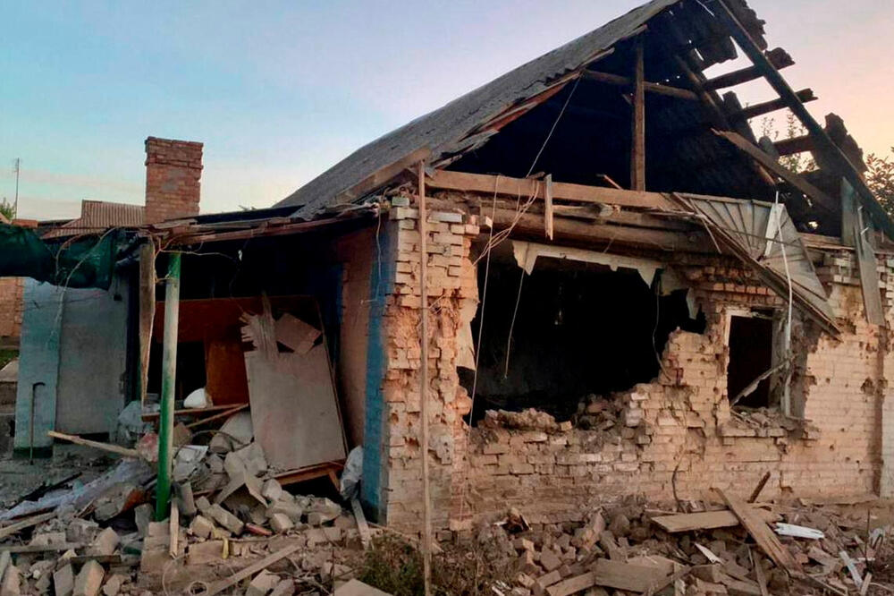 Jedno od bombardovanja Dnjepropetrovske regije, Foto: REUTERS