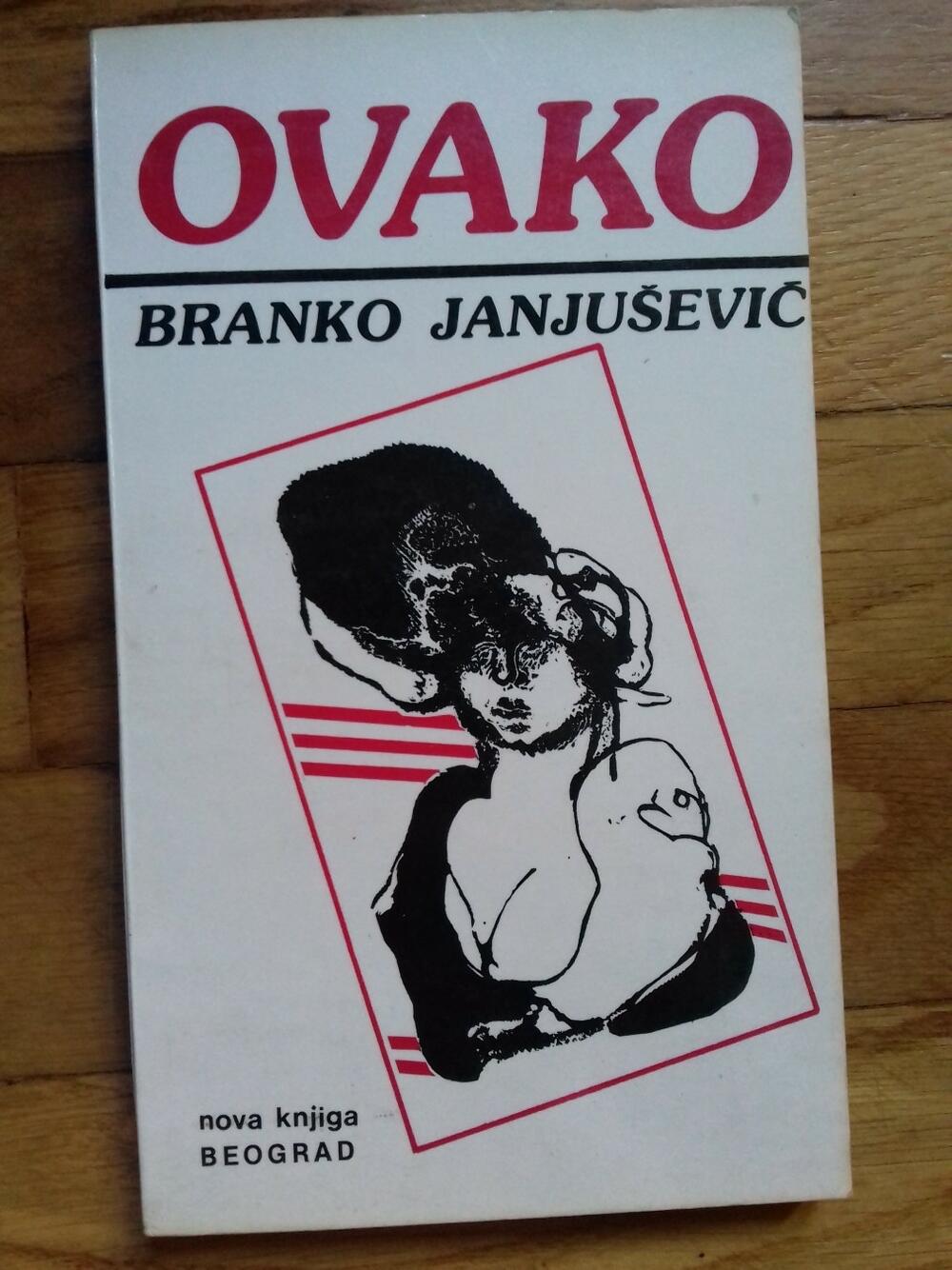 ”Ovako”, Janjuševićev roman iz 1984. 