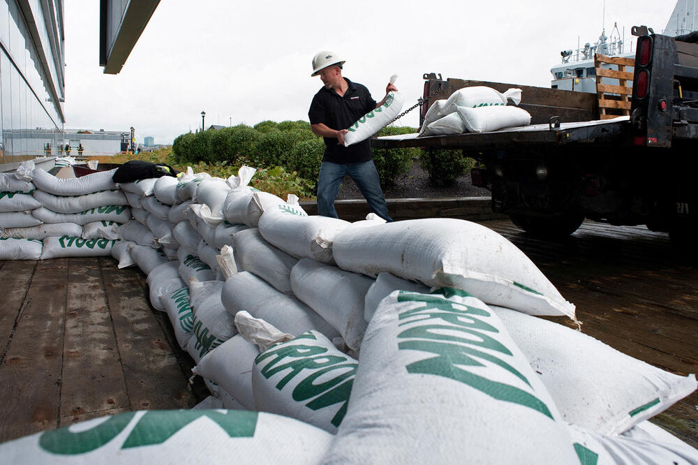 Pripreme za "Fionu" u Halifaksu u Novoj Škotskoj, Foto: REUTERS