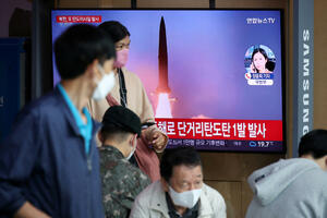 Seul: Sjeverna Koreja ispalila neidentifikovanu balističku raketu