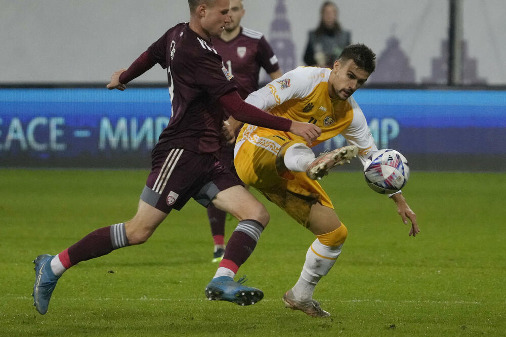 Sa utakmice Letonije i Andore, Foto: Reuters