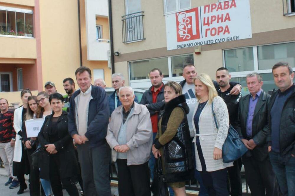 Sa predaje liste, Foto: Prava Crna Gora