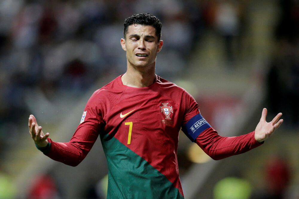 Ronaldo na utakmici sa Špancima, Foto: Reuters
