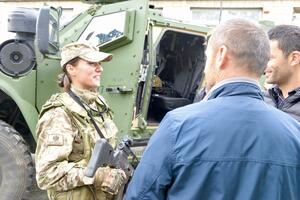 U Kolašinu održana manifestacija "Vojska u vašem gradu"