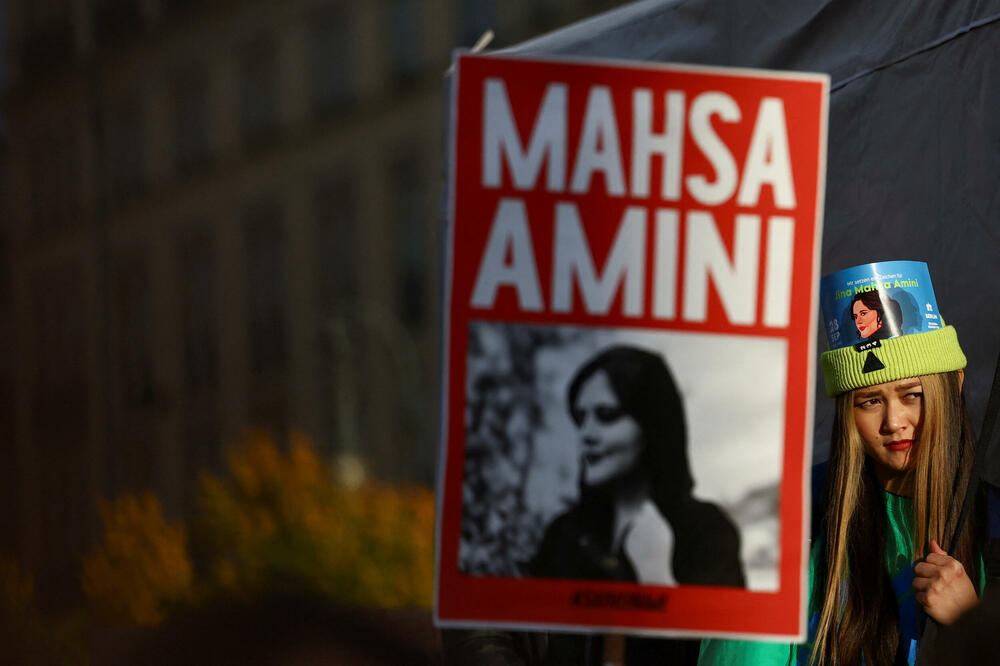 Protesti zbog smrti Mahse Amini u Berlinu, Foto: Rojters