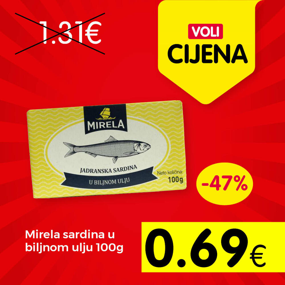 <p>Posjetite obližnji Voli ili Naš diskont market i uštedite, jer Voli cijena je simbol najpovoljnije trgovine.</p>