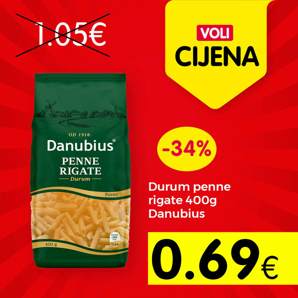 <p>Posjetite obližnji Voli ili Naš diskont market i uštedite, jer Voli cijena je simbol najpovoljnije trgovine.</p>