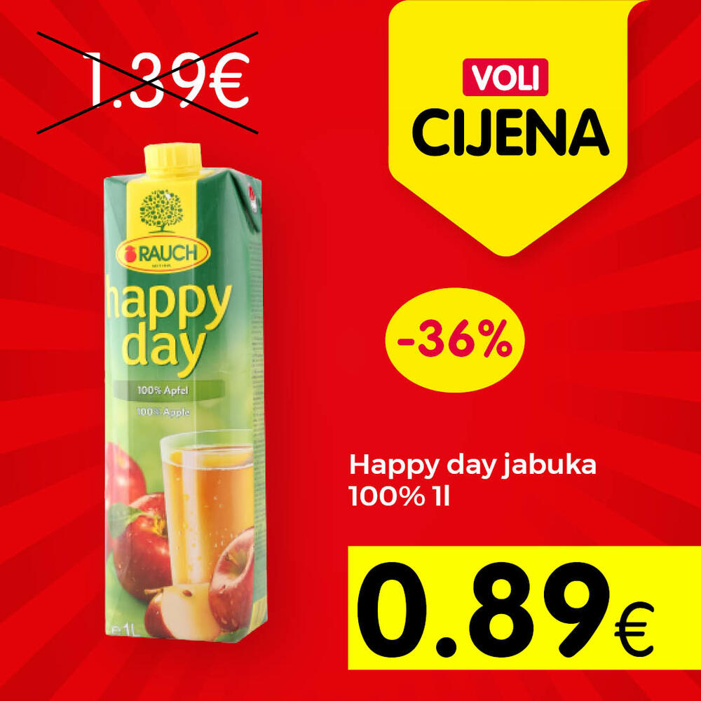 <p>Posjetite obližnji Voli ili Naš diskont market i uštedite, jer Voli cijena je simbol najpovoljnije trgovine.</p>