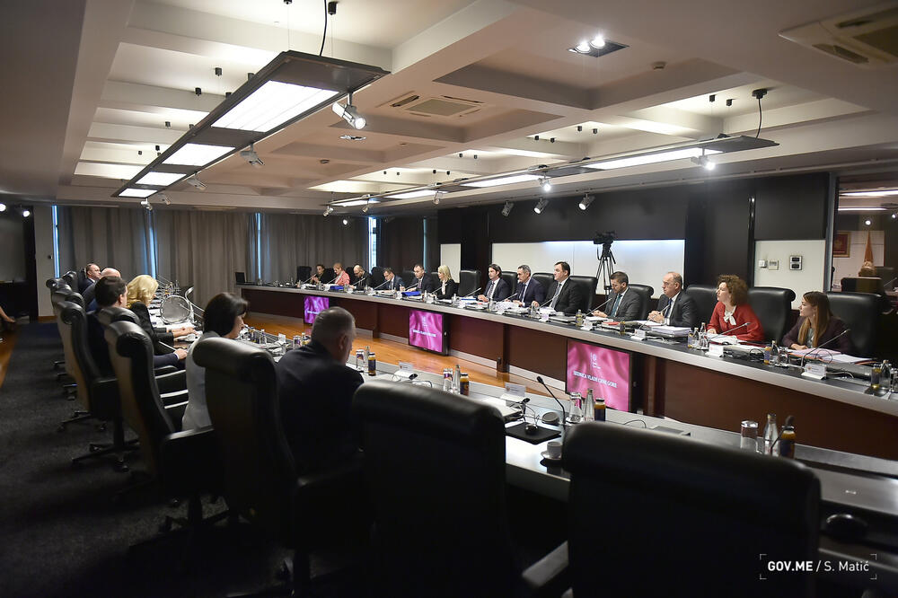Sa sjednice Vlade, Foto: Saša Matić/Vlada Crne Gore