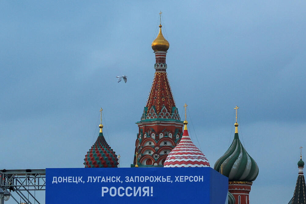 U Moskvi je za danas planirana ceremonija proglašenja ukrajinskih oblasti dijelom Rusije, Foto: Reuters