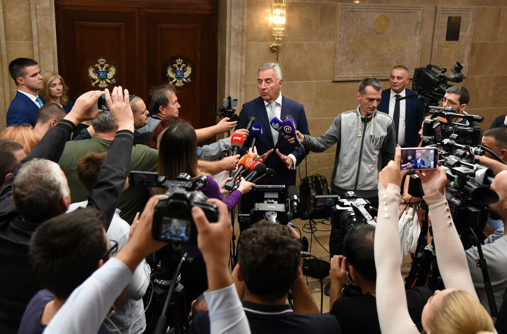 Đukanović u Skupštini