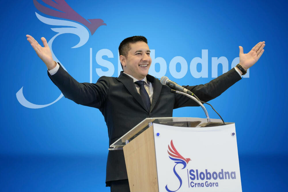 Lider Slobodne Vladislav Dajković, Foto: Slobodna Crna Gora