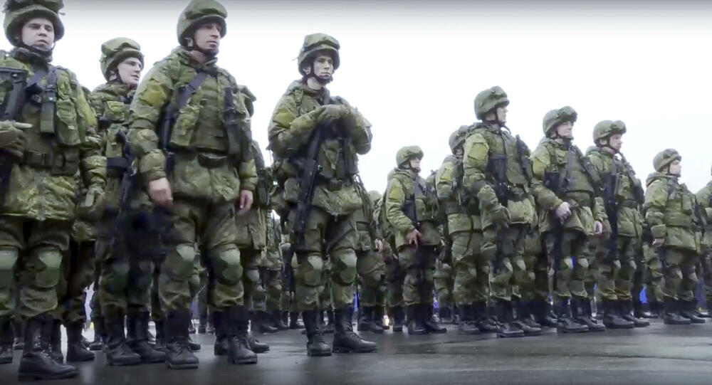 Ruski regruti prije vojne obuke juče u Patriotskom parku kod Moskv