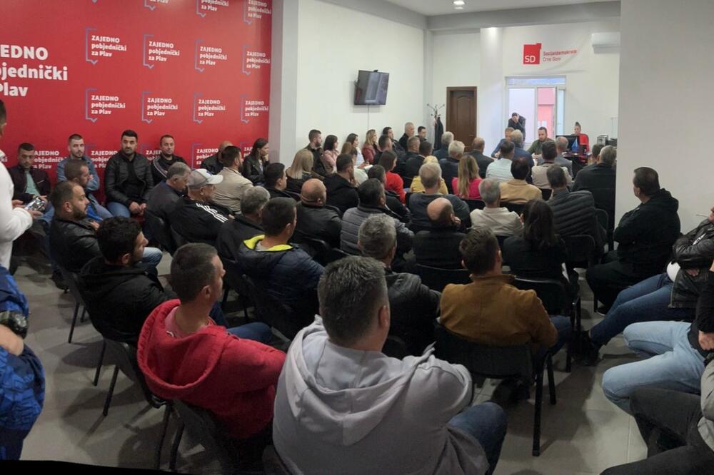 Sa sastanka SD Plav, Foto: SD