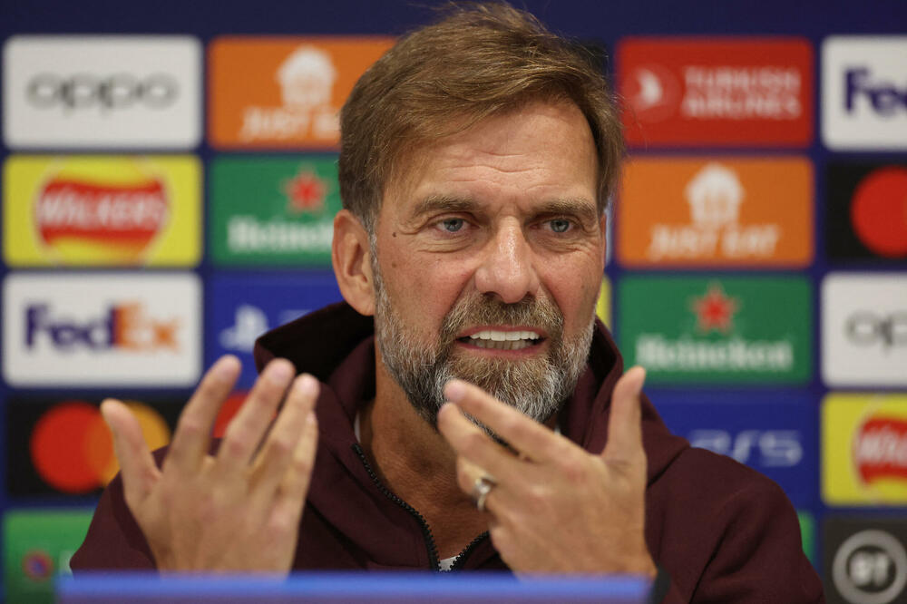 Klop na današnjoj konferenciji, Foto: Reuters