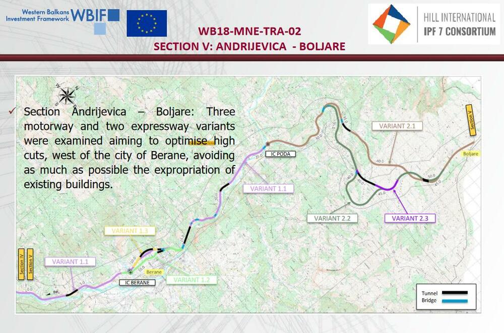 <p>Najkoplikovanija je bila dionica Đurmani - Farmaci, za koju su analizirane četiri varijante</p>