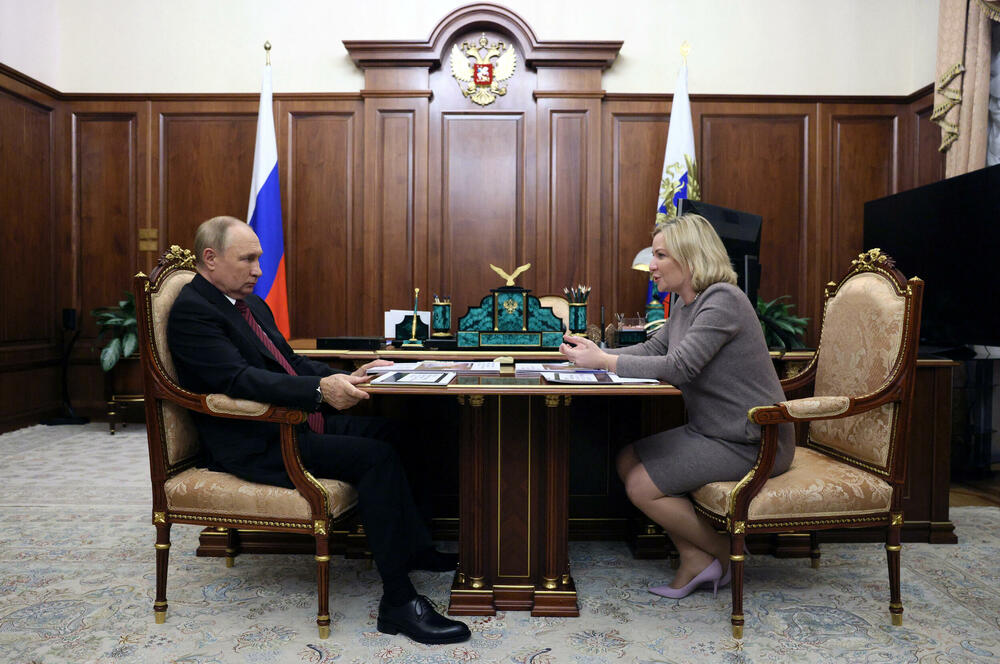 Putin sa ministarkom kulture Olgom Ljubimovom 