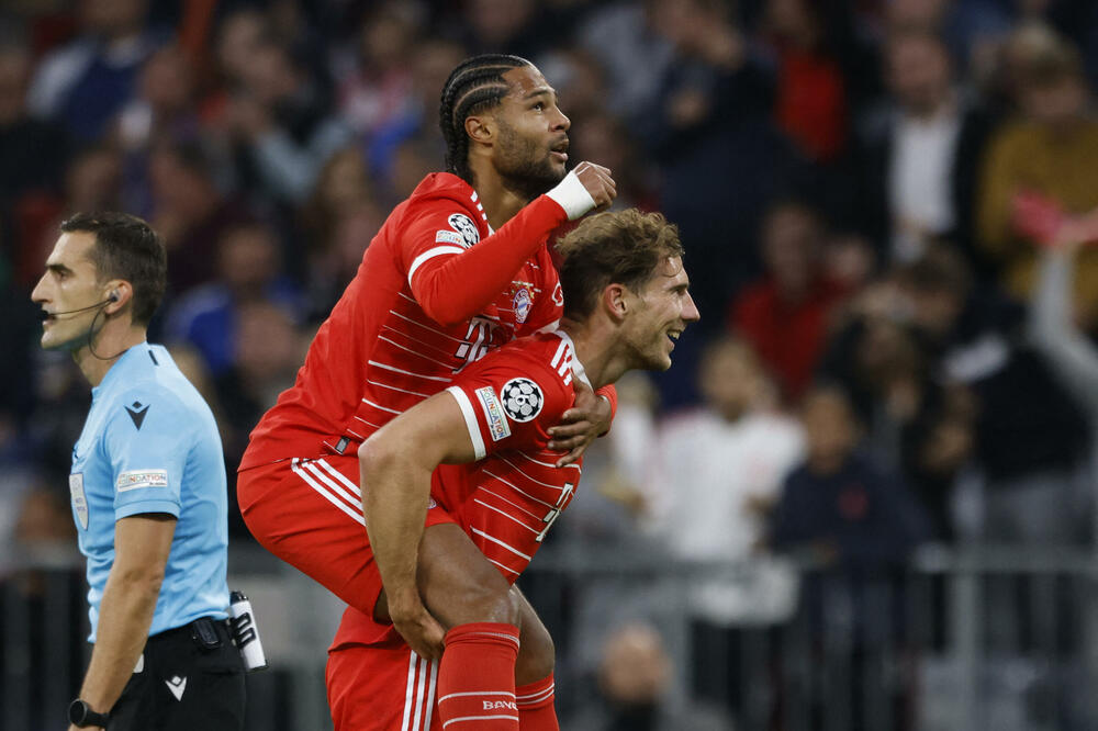 Gorecka i Gnabri slave gol, Foto: Reuters