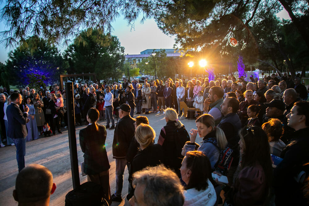 Obraćanje Vukovića, Foto: Pokret Svi za naš GRAD