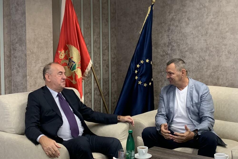 Lalošević i Ovuk, Foto: Ministarstvo sporta i mladih